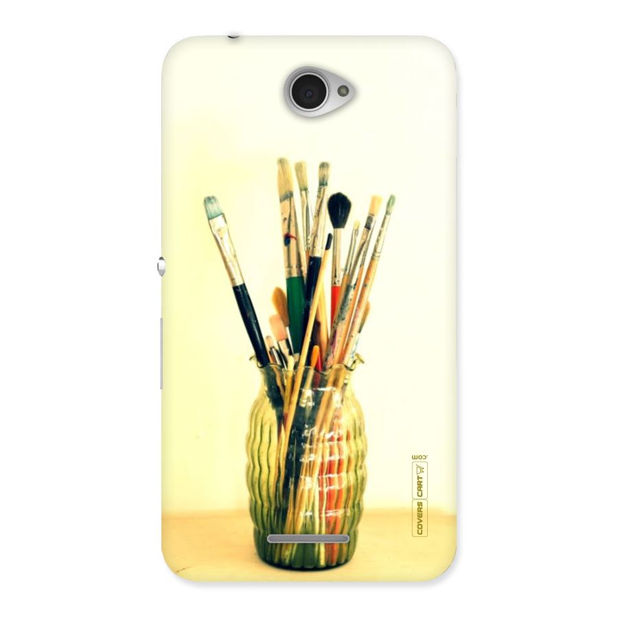 Paint Vass Back Case for Sony Xperia E4