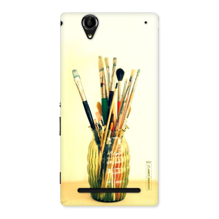 Paint Vass Back Case for Sony Xperia T2