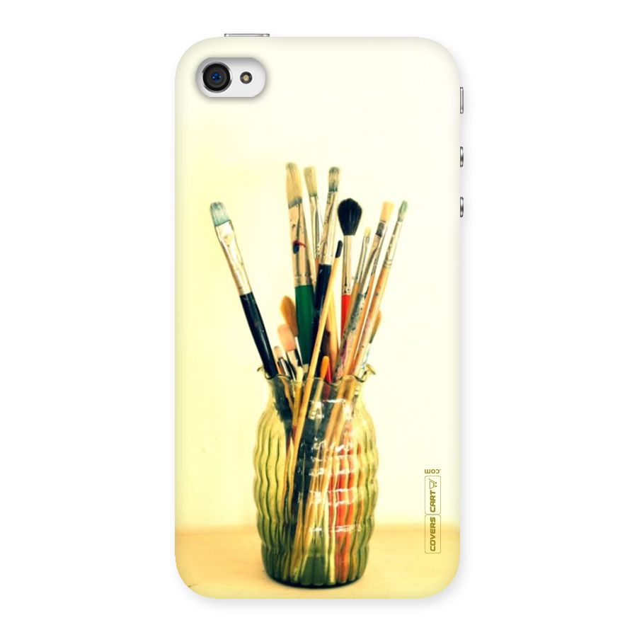 Paint Vass Back Case for iPhone 4 4s