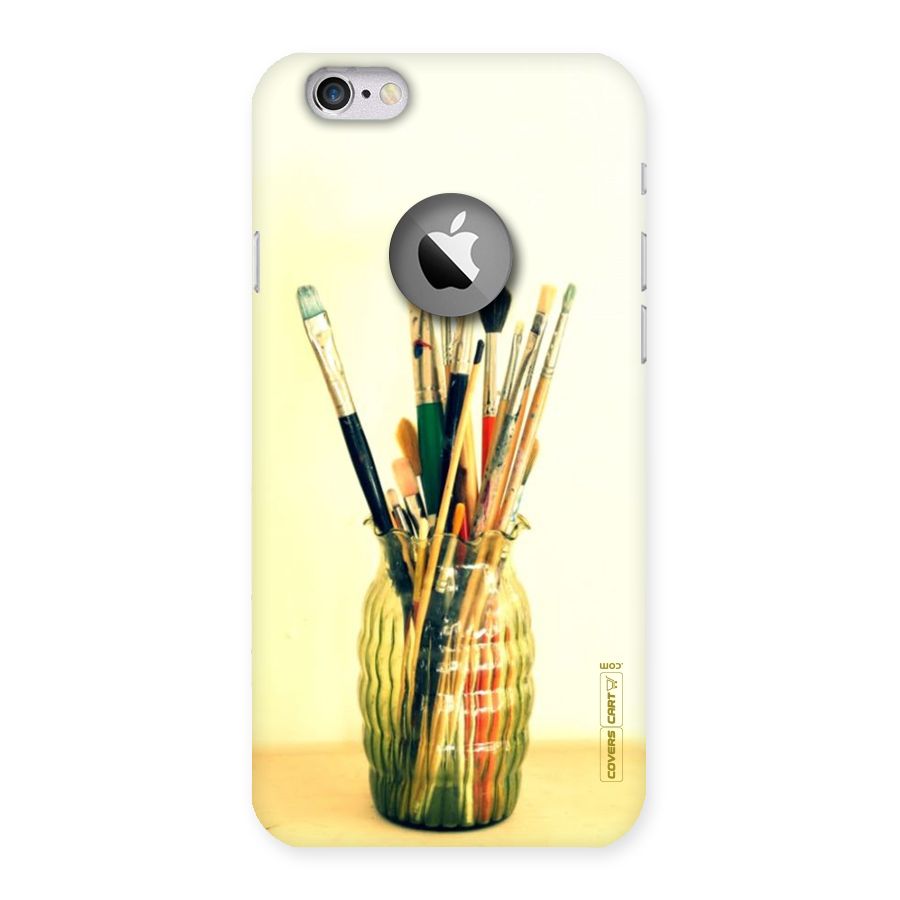 Paint Vass Back Case for iPhone 6 Logo Cut