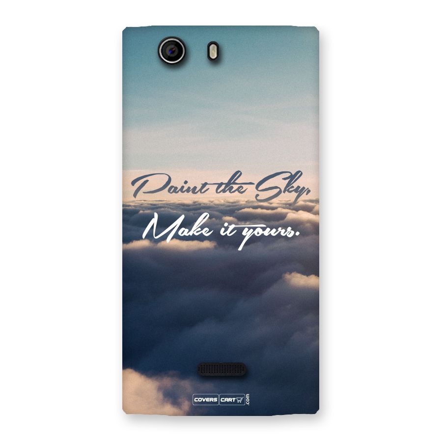 Paint the Sky Back Case for Canvas Nitro 2