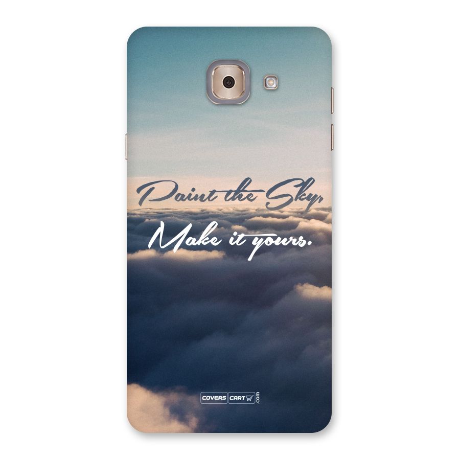Paint the Sky Back Case for Galaxy J7 Max