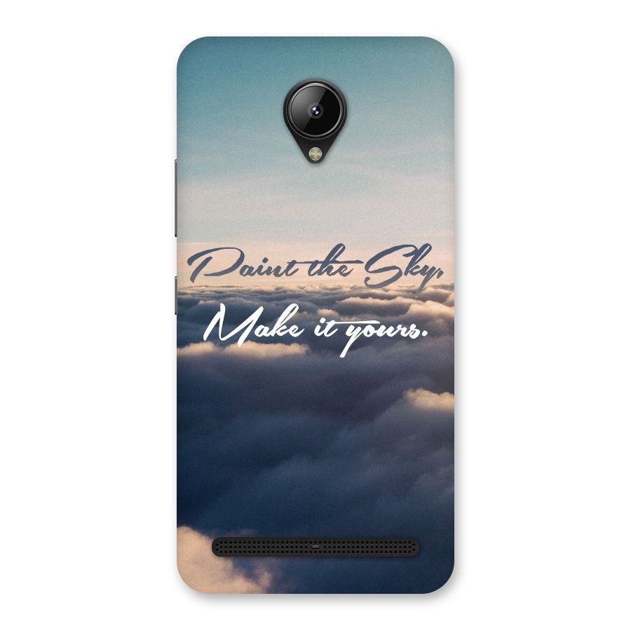 Paint the Sky Back Case for Lenovo C2