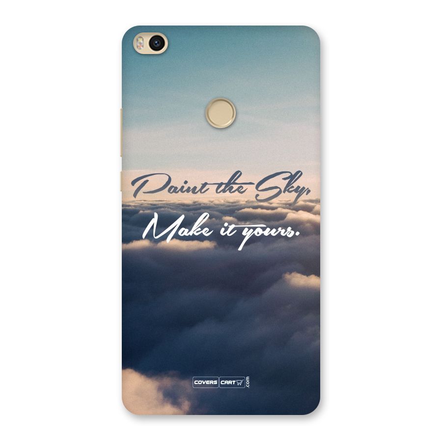 Paint the Sky Back Case for Mi Max 2