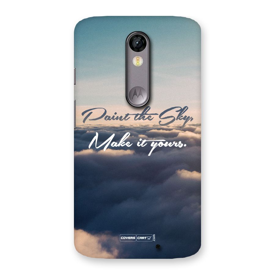 Paint the Sky Back Case for Moto X Force