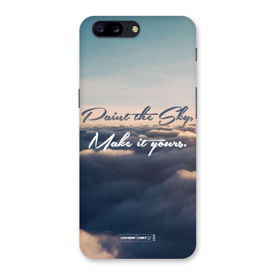 Paint the Sky Back Case for OnePlus 5
