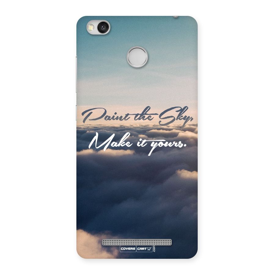 Paint the Sky Back Case for Redmi 3S Prime