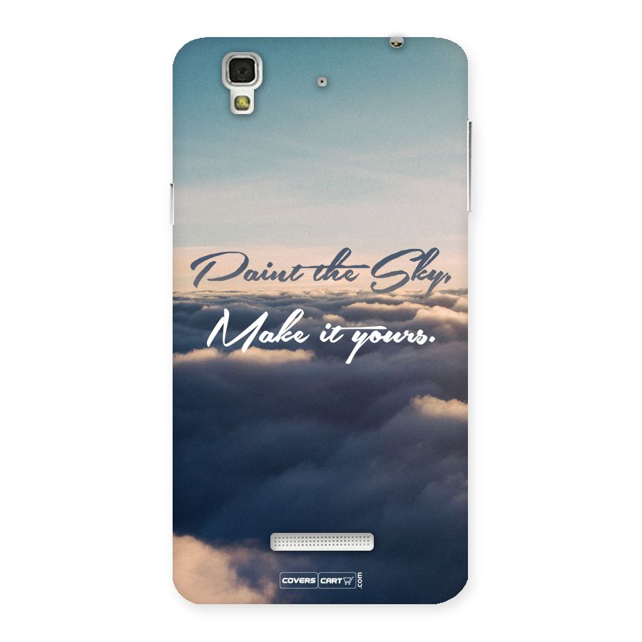 Paint the Sky Back Case for YU Yureka Plus