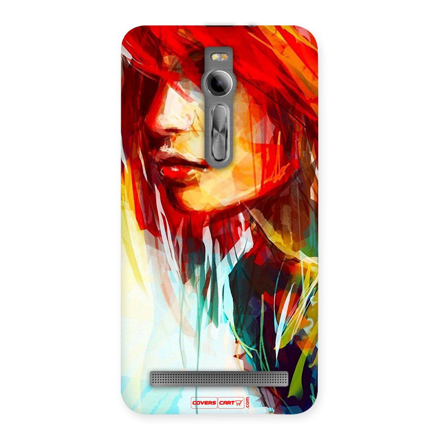 Painted Girl Back Case for Asus Zenfone 2
