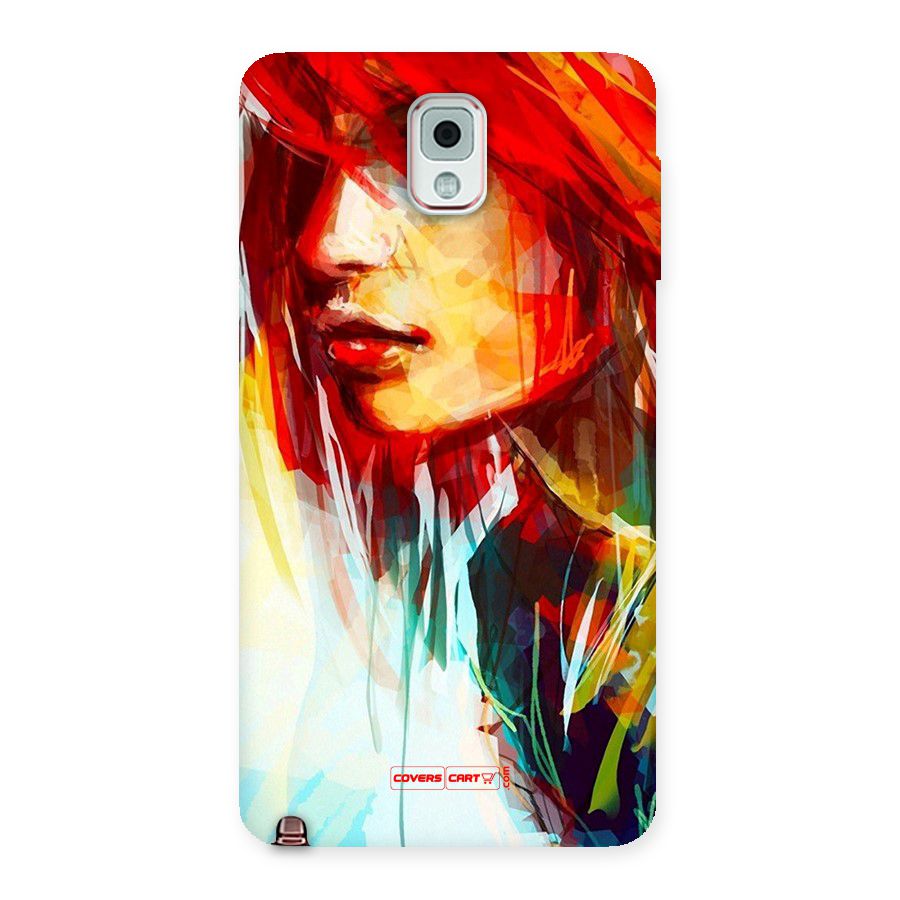 Painted Girl Back Case for Galaxy Note 3