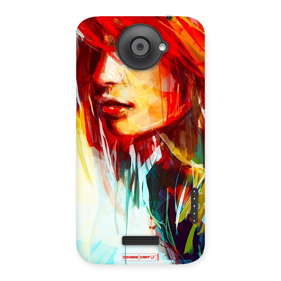 Painted Girl Back Case for HTC One X