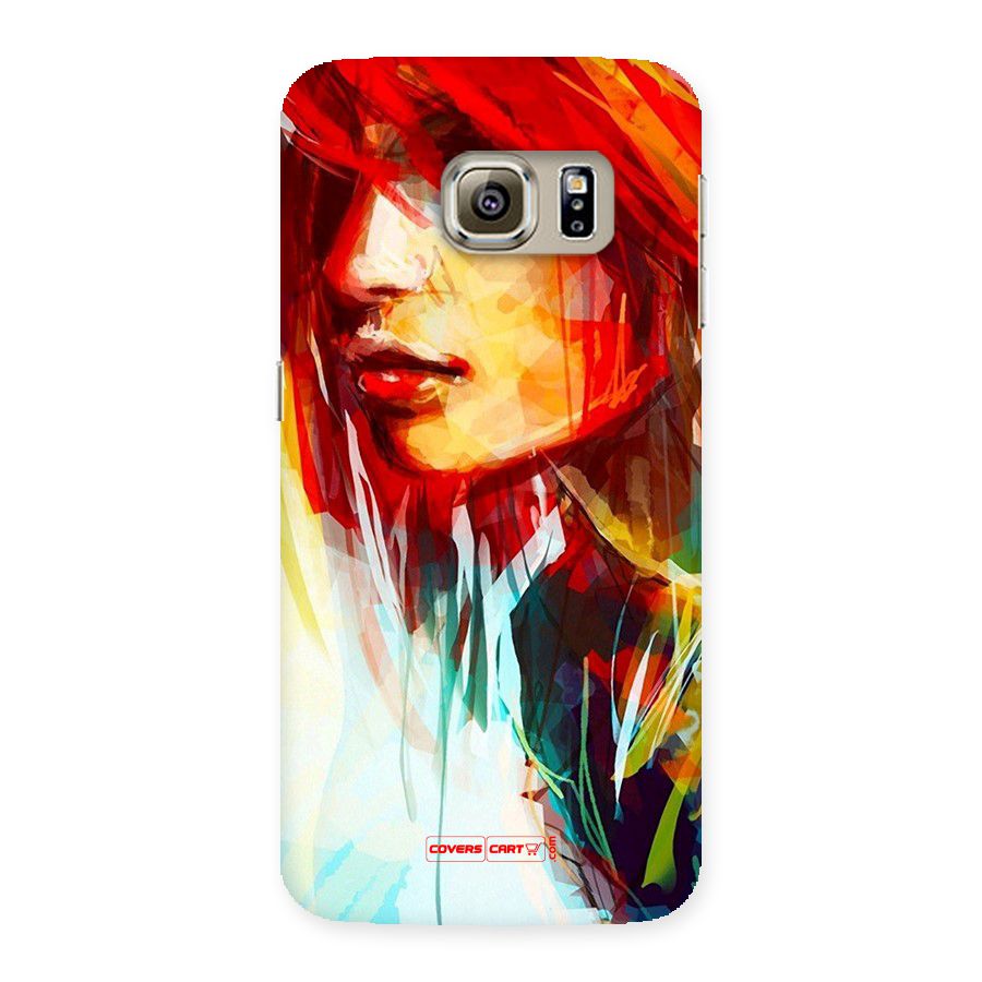 Painted Girl Back Case for Samsung Galaxy S6 Edge Plus