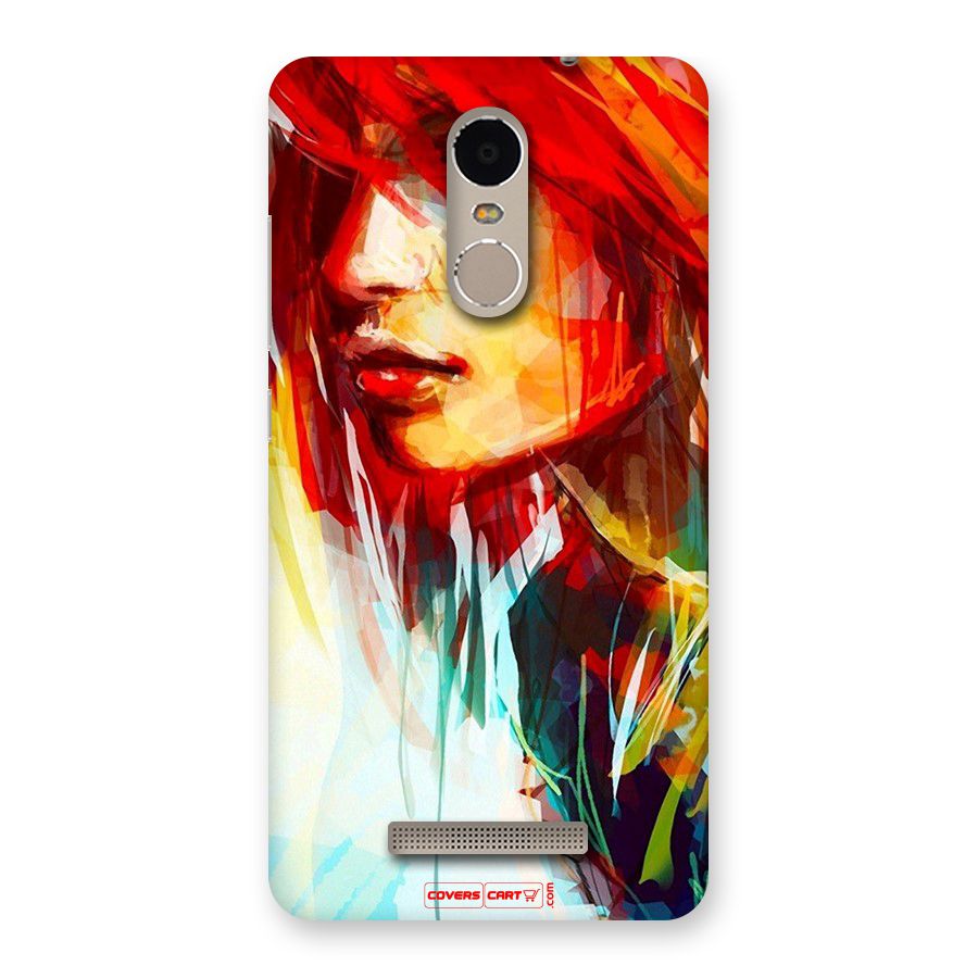 Painted Girl Back Case for Xiaomi Redmi Note 3