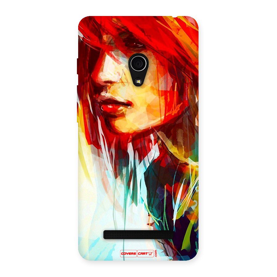 Painted Girl Back Case for Zenfone 5