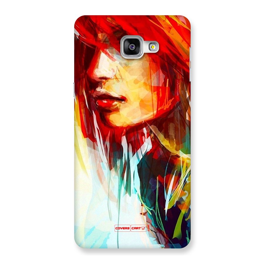 Painted Girl Back Case for Galaxy A9