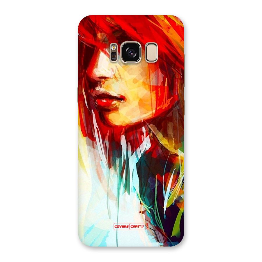Painted Girl Back Case for Galaxy S8