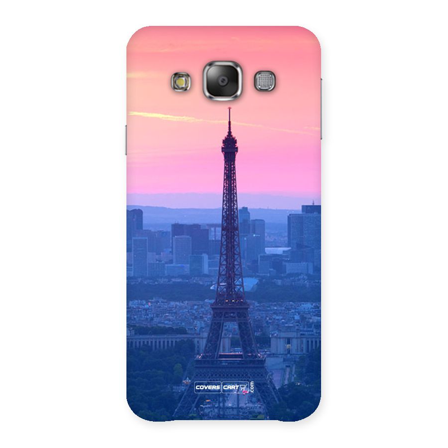 Paris Tower Back Case for Galaxy E7