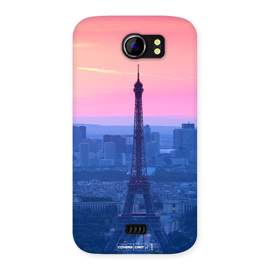 Paris Tower Back Case for Micromax Canvas 2 A110