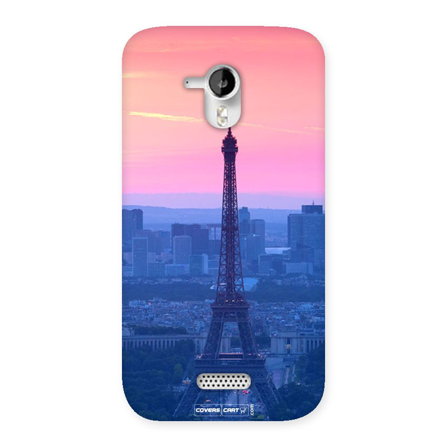 Paris Tower Back Case for Micromax Canvas HD A116