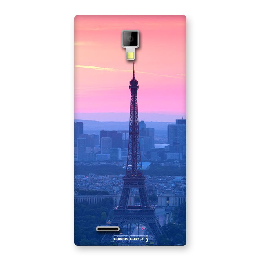 Paris Tower Back Case for Micromax Canvas Xpress A99