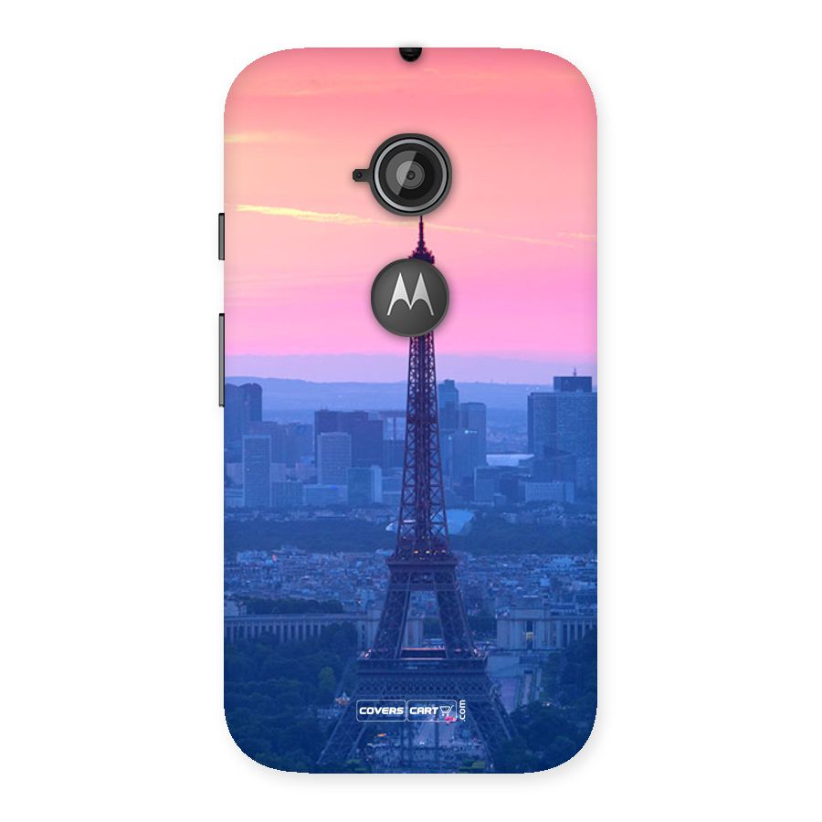 Paris Tower Back Case for Moto E 2nd Gen