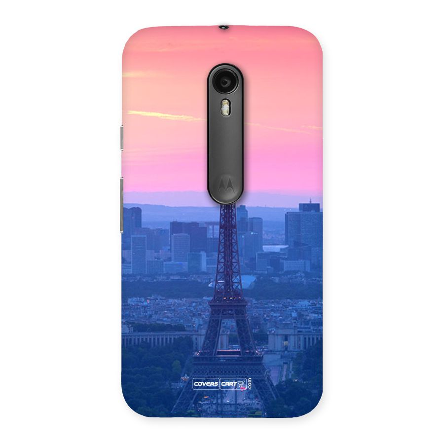Paris Tower Back Case for Moto G Turbo
