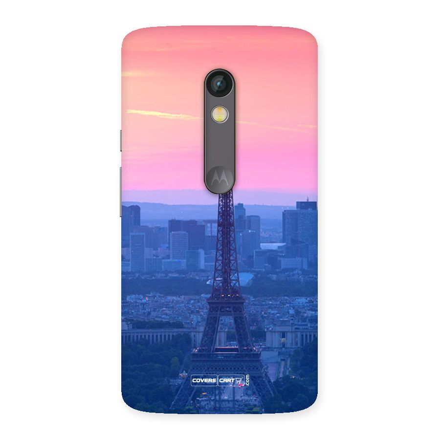 Paris Tower Back Case for Moto X Play