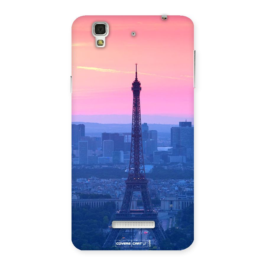 Paris Tower Back Case for Yu Yureka