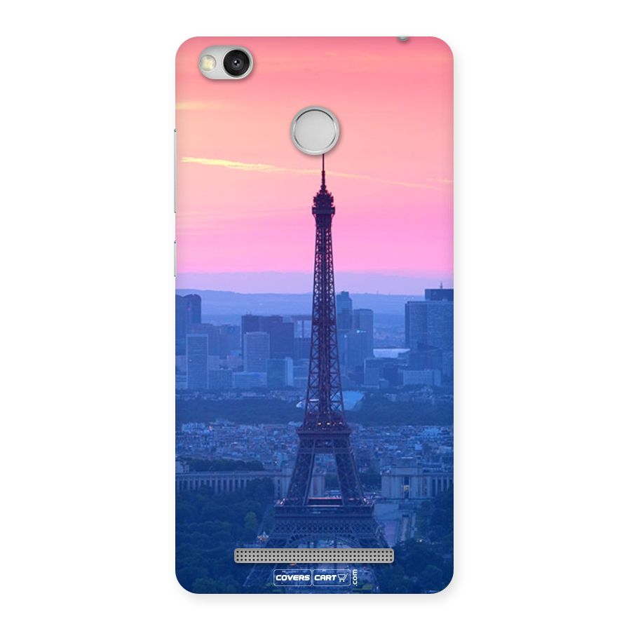 Paris Tower Back Case for Redmi 3S Prime