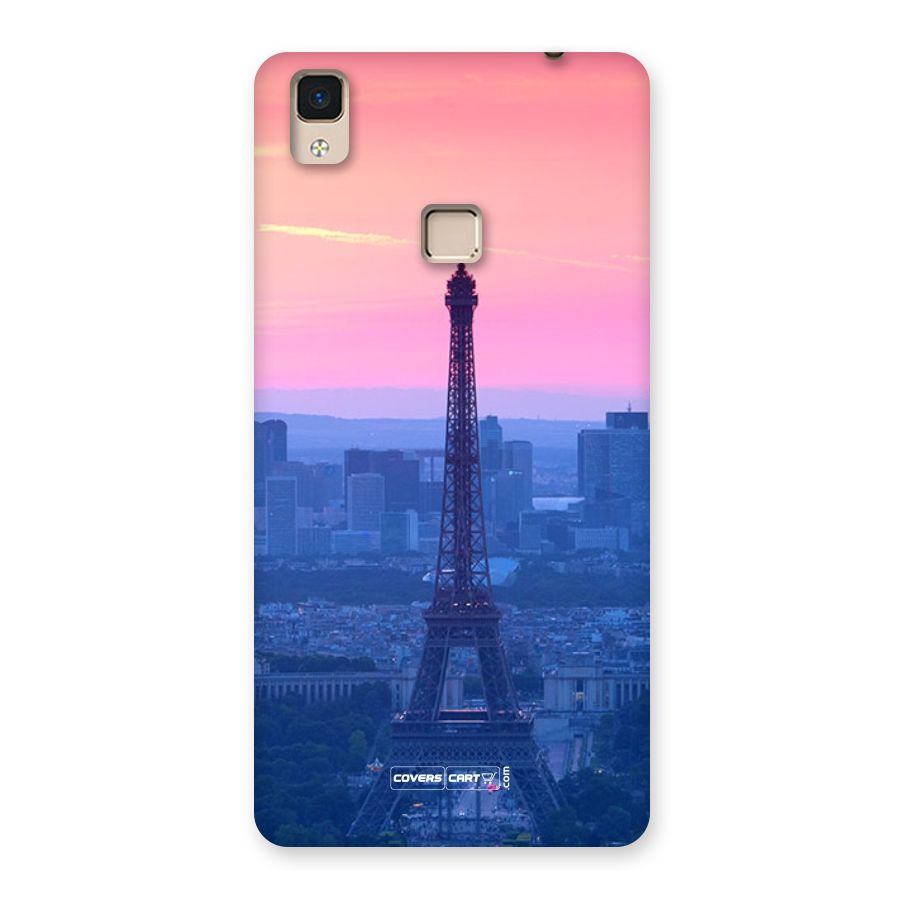 Paris Tower Back Case for V3 Max