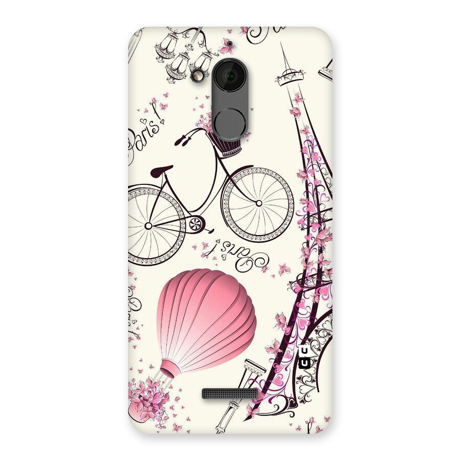 Paris Clipart Back Case for Coolpad Note 5