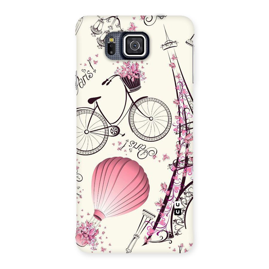 Paris Clipart Back Case for Galaxy Alpha