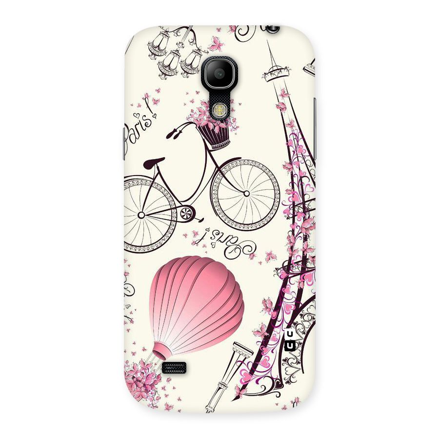 Paris Clipart Back Case for Galaxy S4 Mini