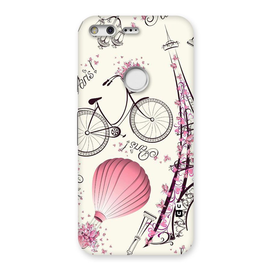 Paris Clipart Back Case for Google Pixel