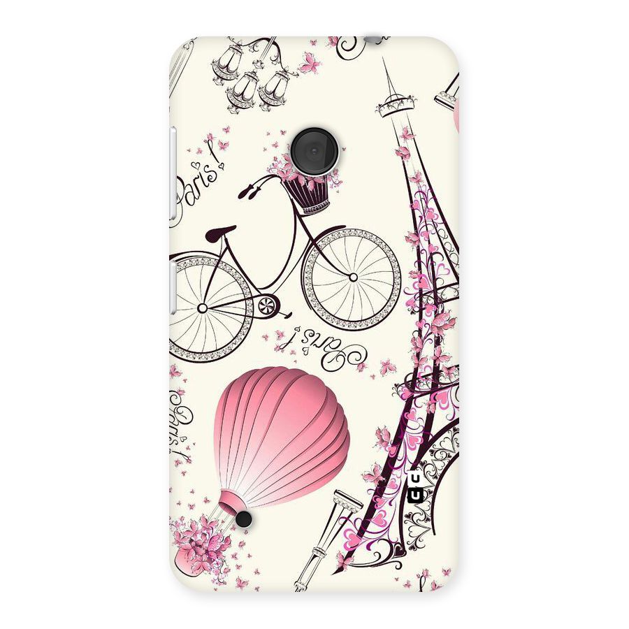 Paris Clipart Back Case for Lumia 530