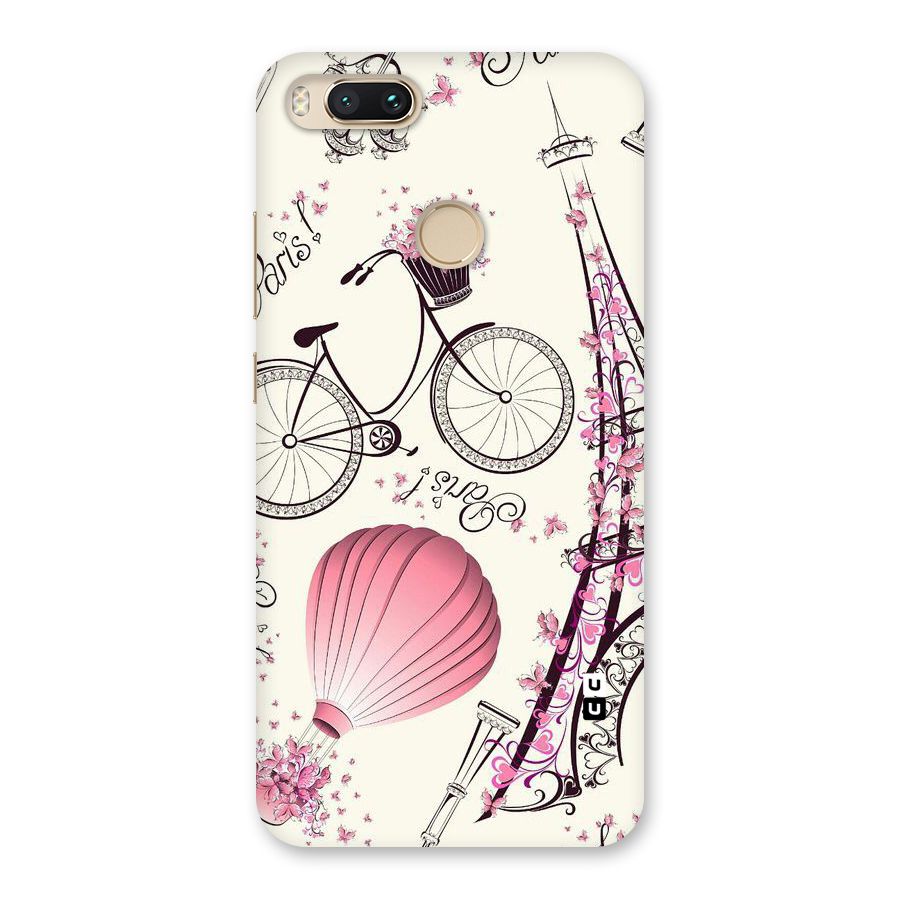 Paris Clipart Back Case for Mi A1