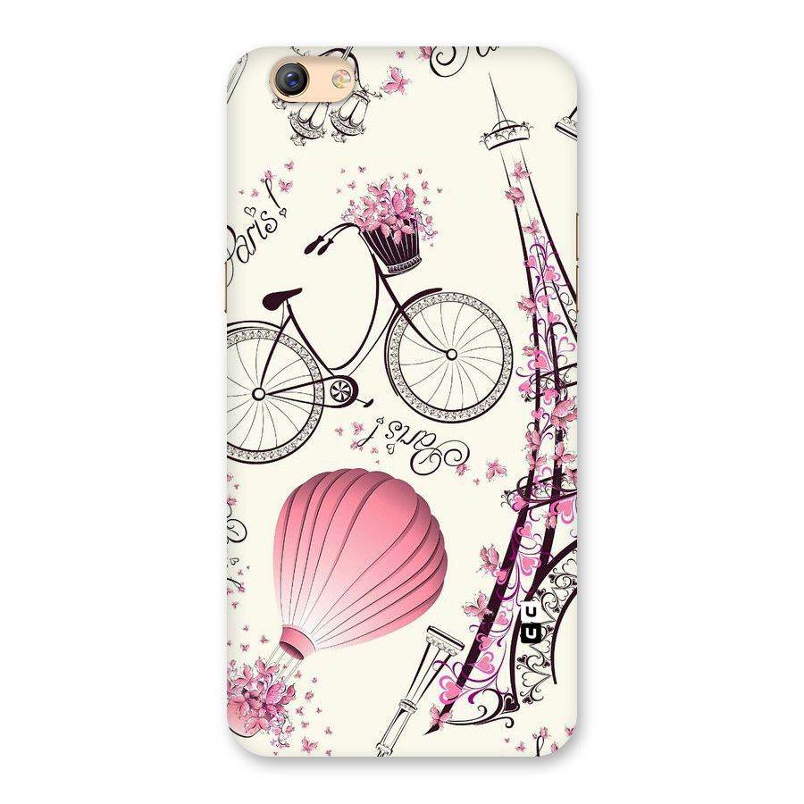 Paris Clipart Back Case for Oppo F3 Plus