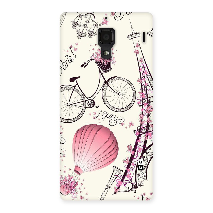 Paris Clipart Back Case for Redmi 1S