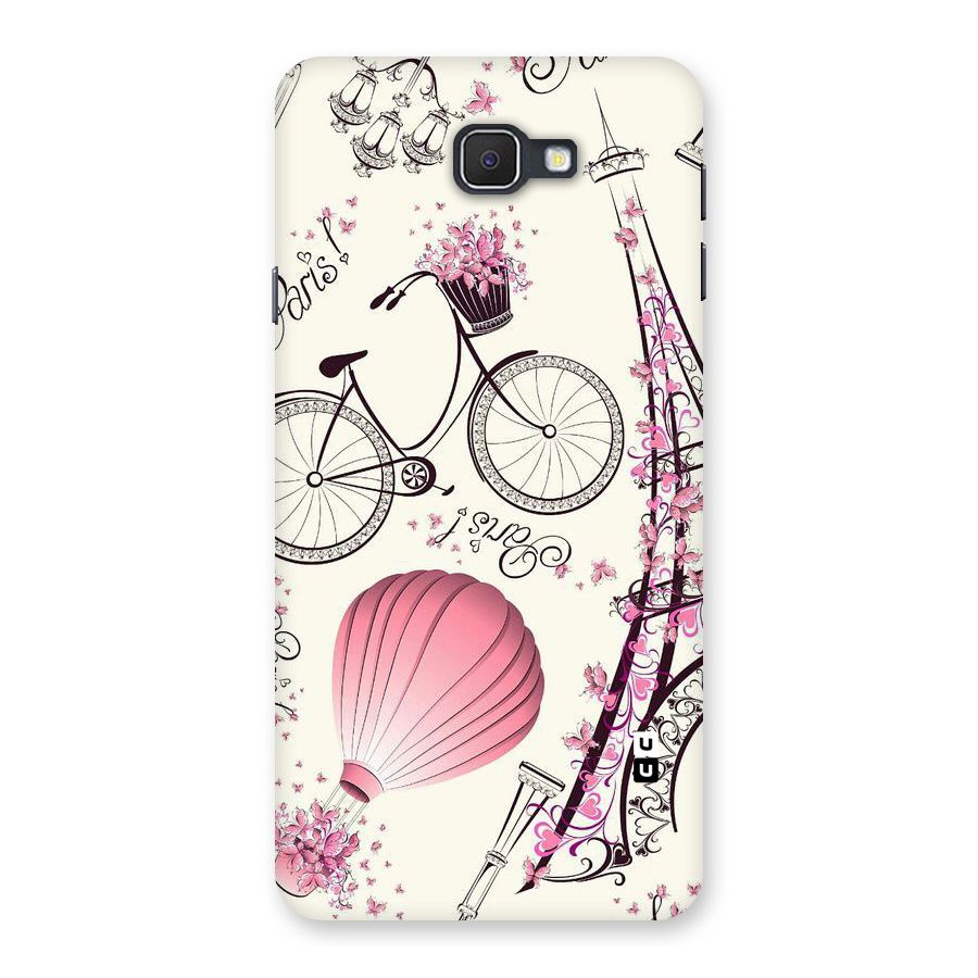 Paris Clipart Back Case for Samsung Galaxy J7 Prime