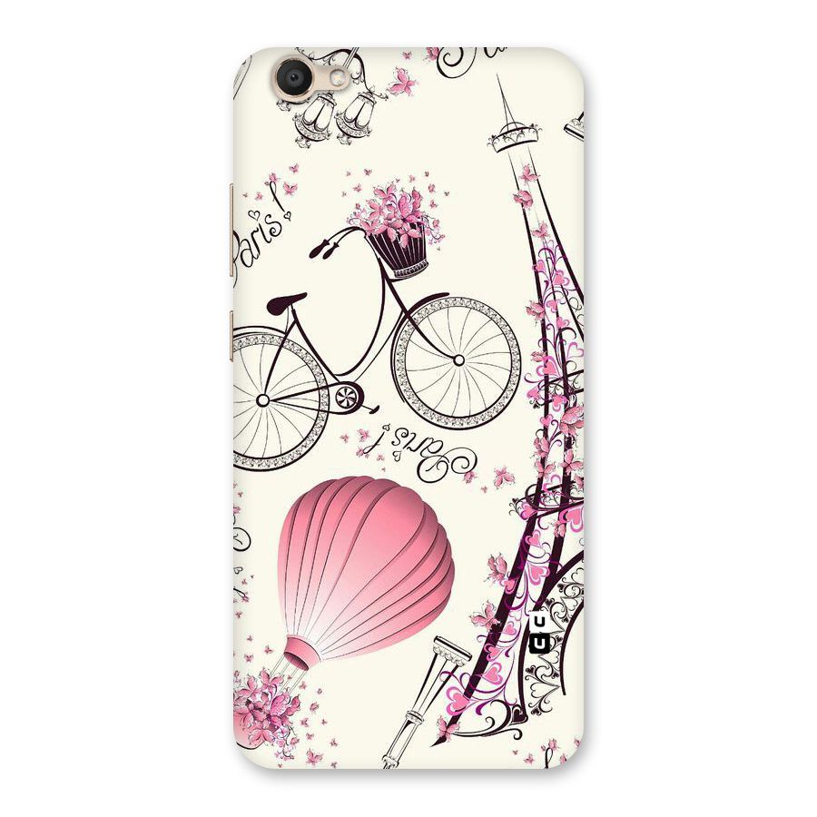 Paris Clipart Back Case for Vivo V5