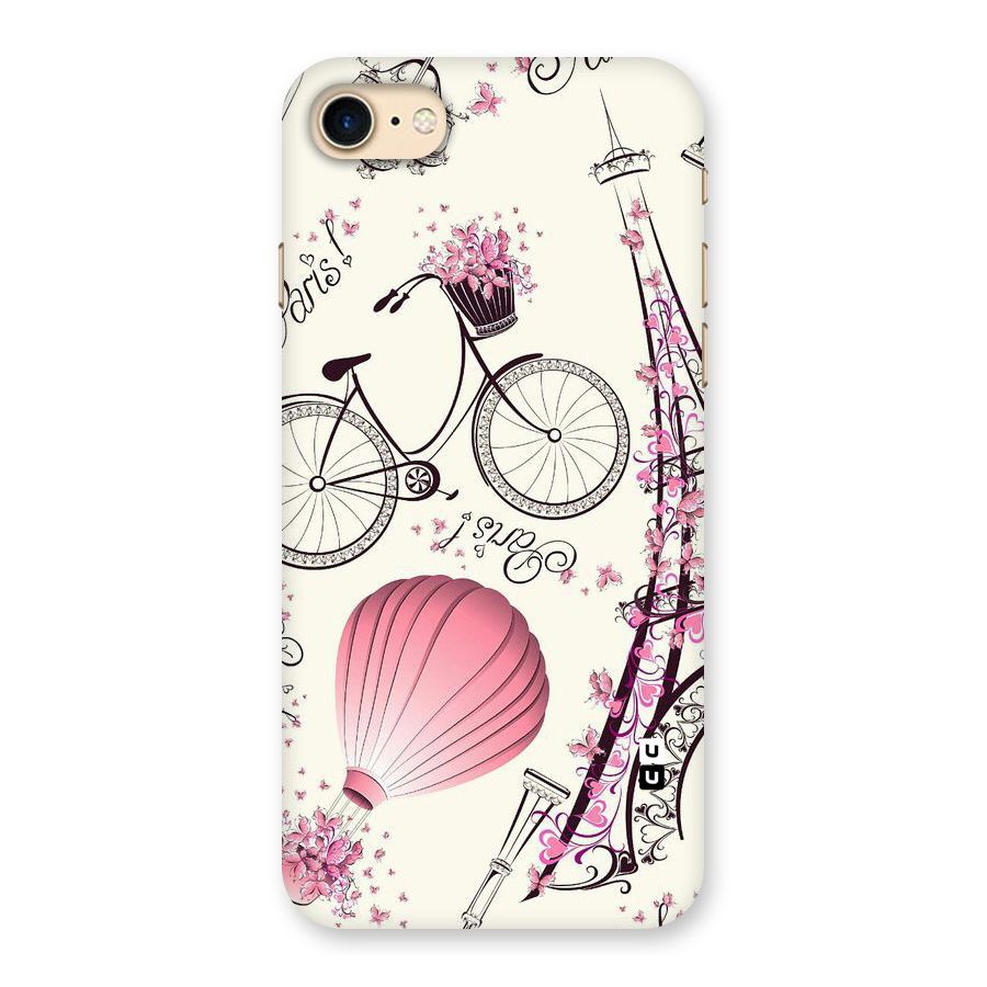 Paris Clipart Back Case for iPhone 7