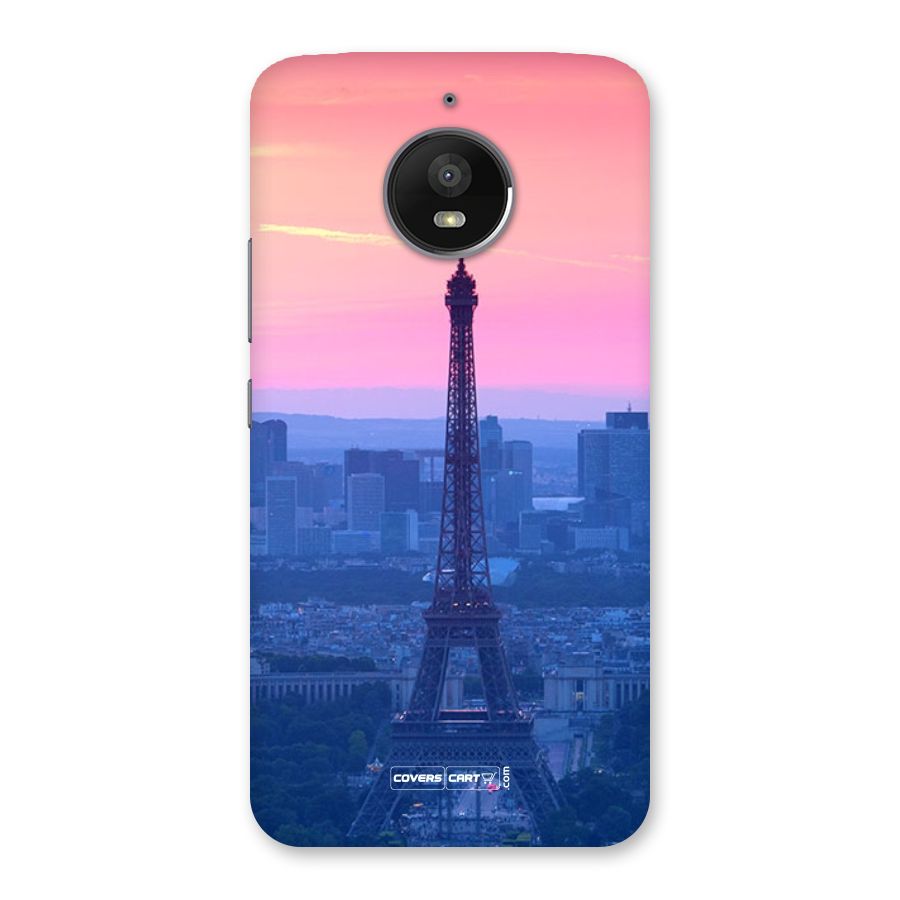 Paris Tower Back Case for Moto E4 Plus