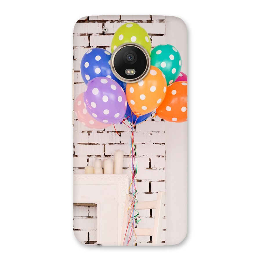 Party Balloons Back Case for Moto G5 Plus