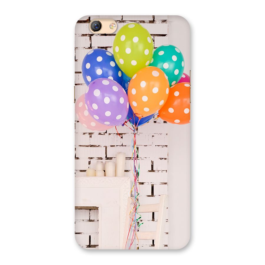 Party Balloons Back Case for Oppo F3 Plus
