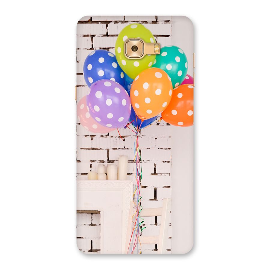 Party Balloons Back Case for Galaxy C9 Pro