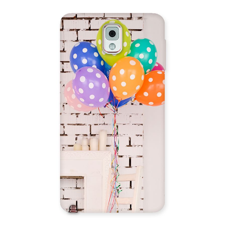 Party Balloons Back Case for Galaxy Note 3