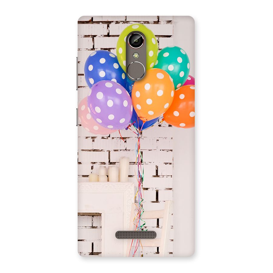 Party Balloons Back Case for Gionee S6s