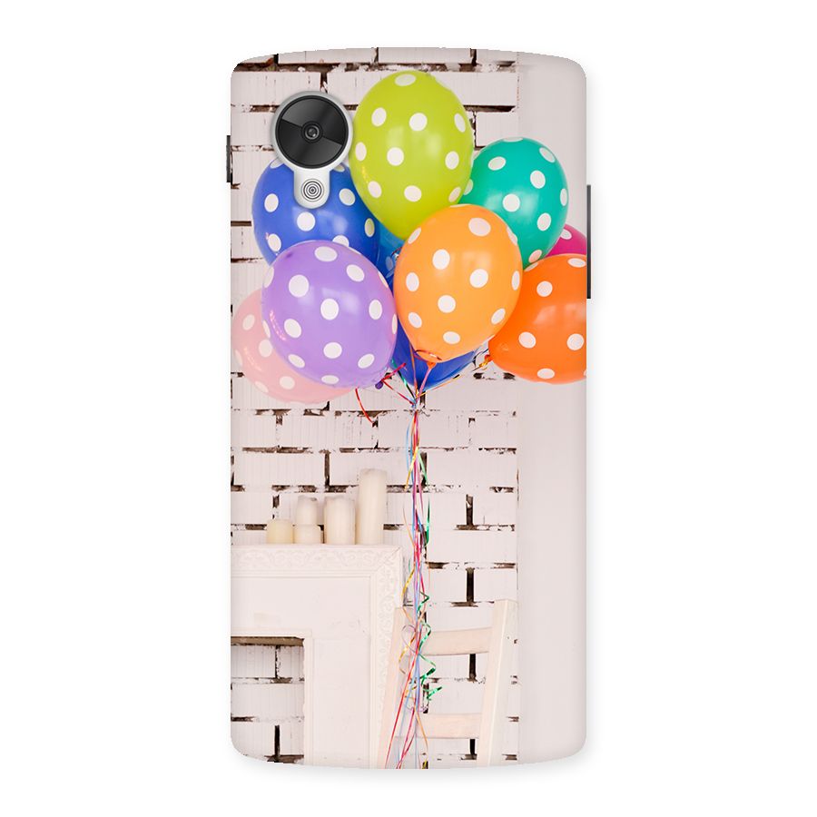 Party Balloons Back Case for Google Nexsus 5