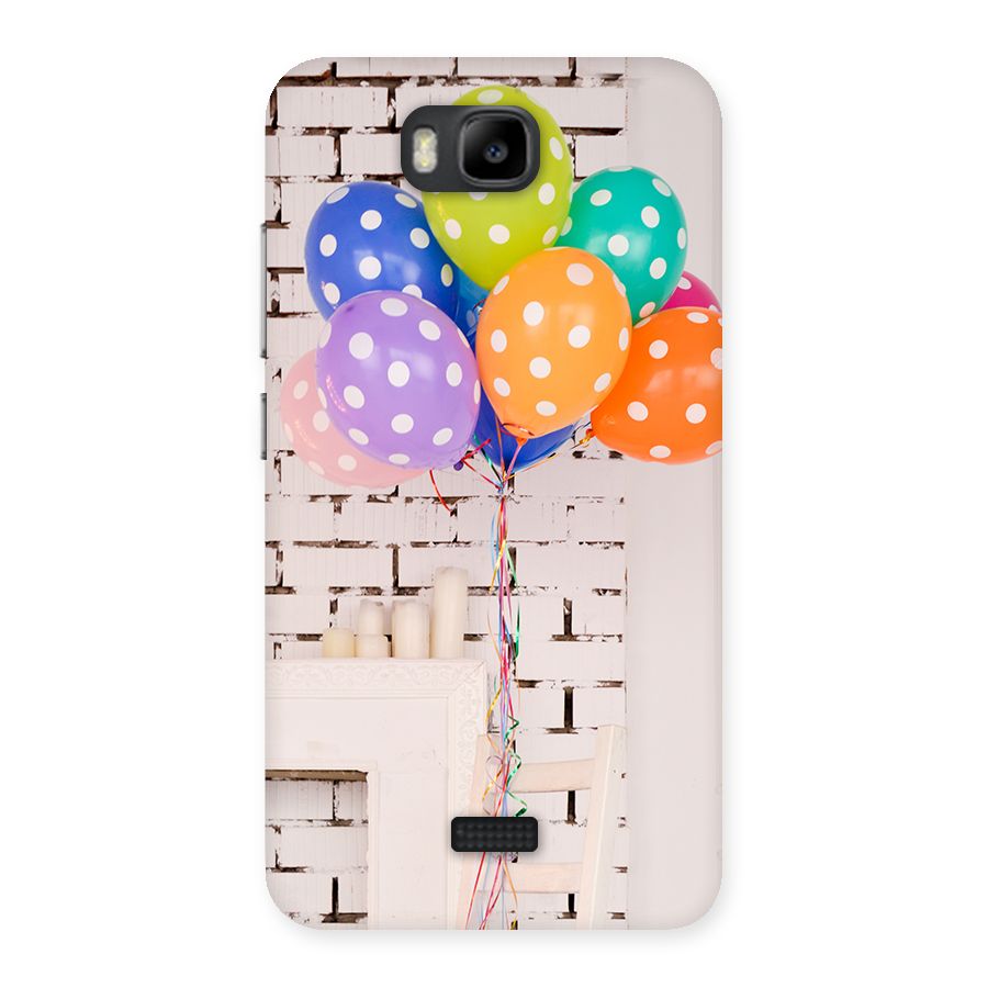 Party Balloons Back Case for Honor Bee