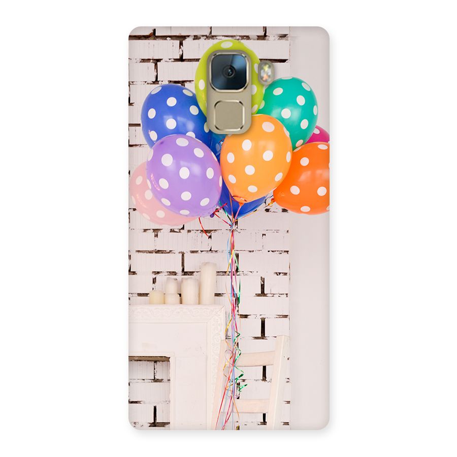 Party Balloons Back Case for Huawei Honor 7